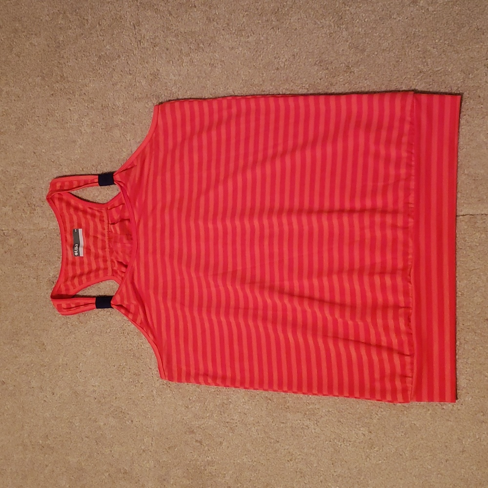 LIJA Women's Striped Tennis Tank